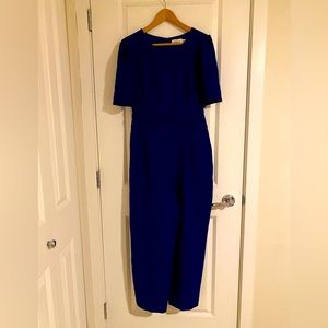 ELIZA J BRAND ROYAL BLUE JUMPSUIT SIZE 14